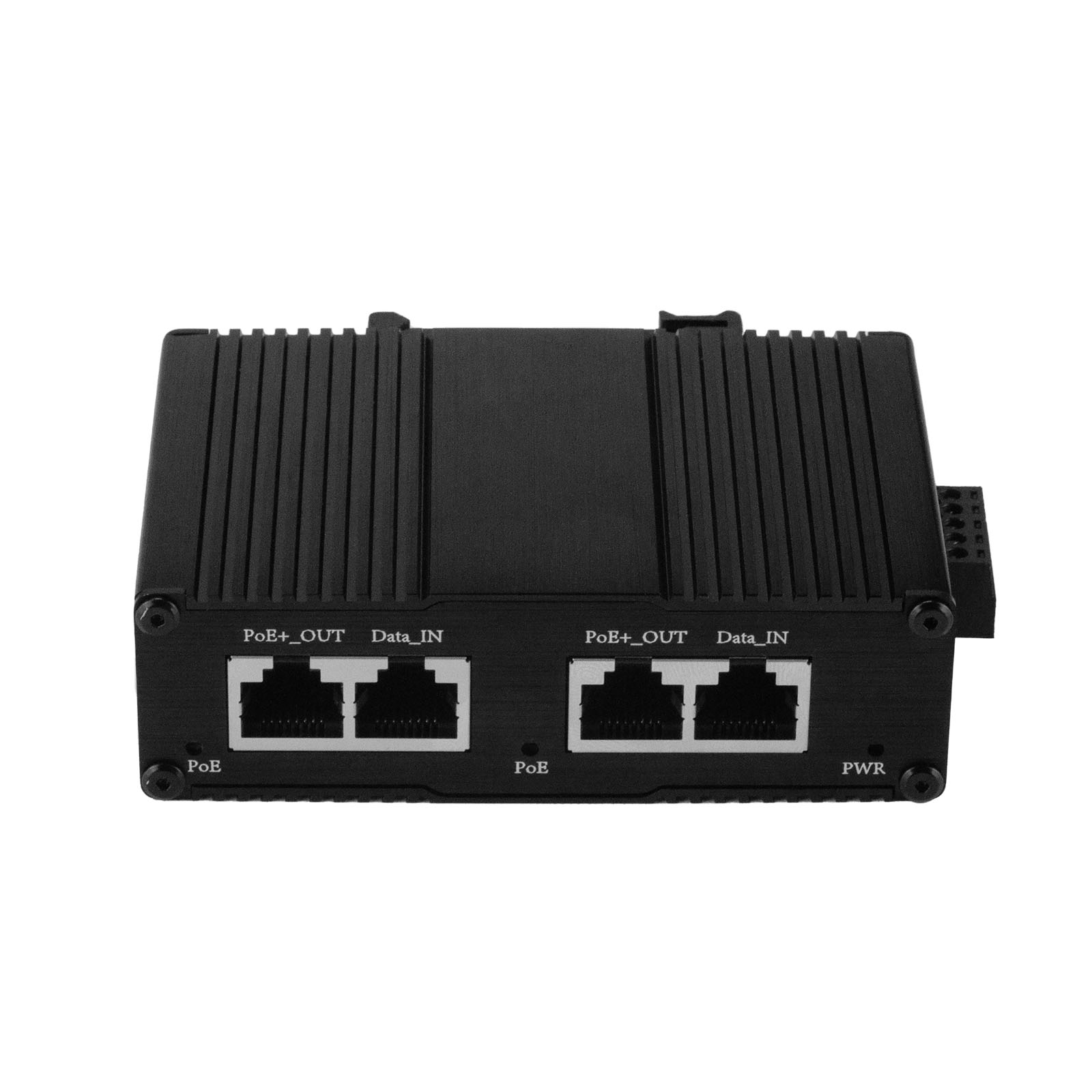 EKPS02A Hardened 2-Port High-Power PoE Injector, 30W per Port, Wide AC/DC Input - 图片 4