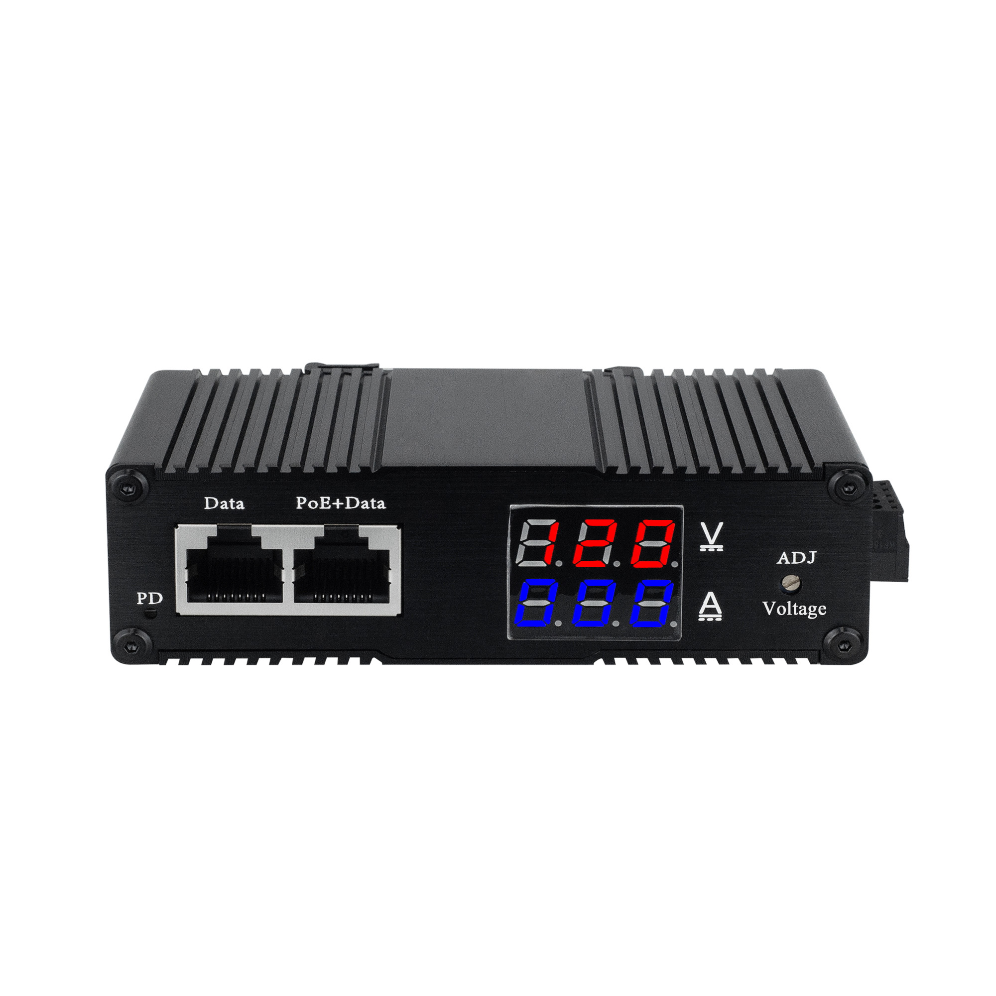 EKPDV0336ADJ10BT Industrial Gigabit PoE Splitter, IEEE 802.3af/at/bt, Adjustable 3–36VDC Output - 图片 4