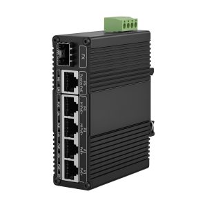 EKN0501GSMAPP/EKN0501GSMAPB Mini Industrial 6-Port Gigabit PoE Solar Switch